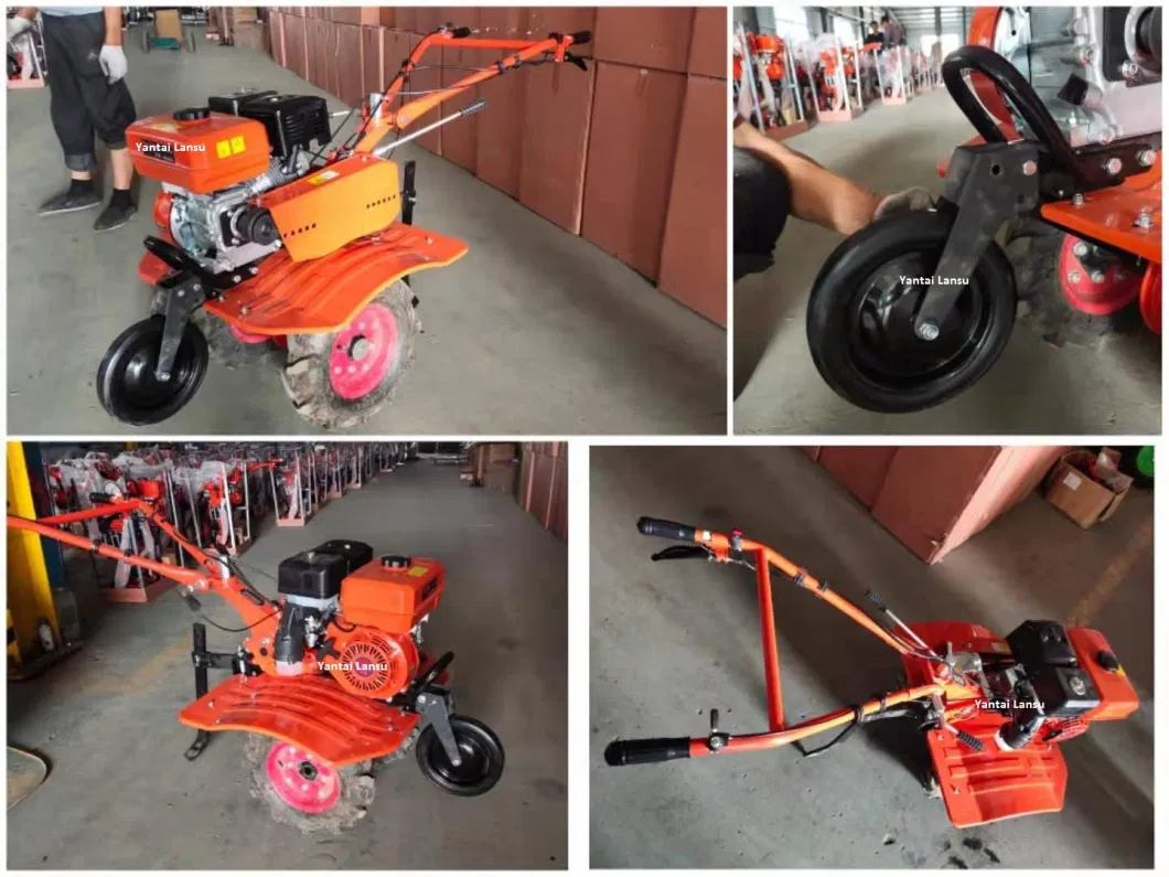 Garden Gasoline Mini Power Tiller Cultivator