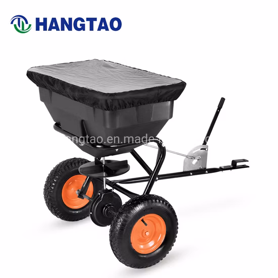 庭や農場用の歩行型種子/塩/肥料散布機